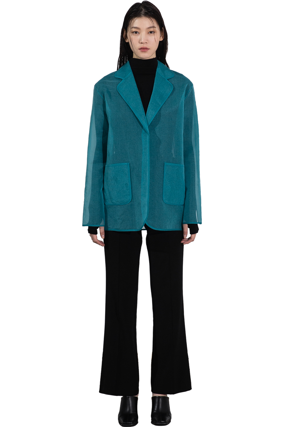 Turquoise Clover Jacket